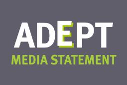 ADEPT media statement graphic